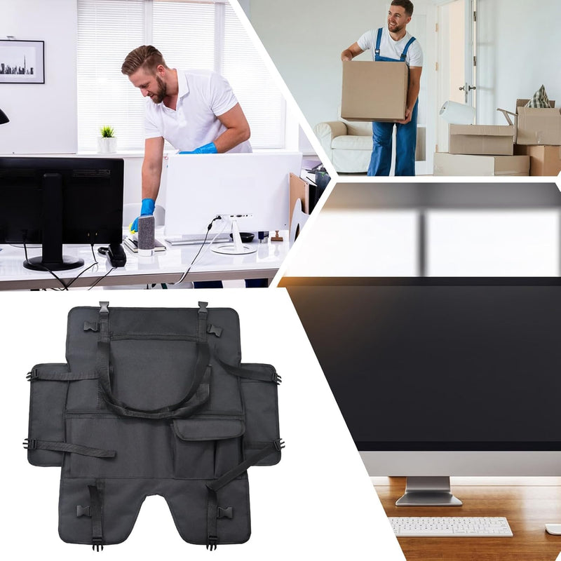 Portable Monitor Case – Protective Dustproof Screen Bag with Flannel Lining – Veynor