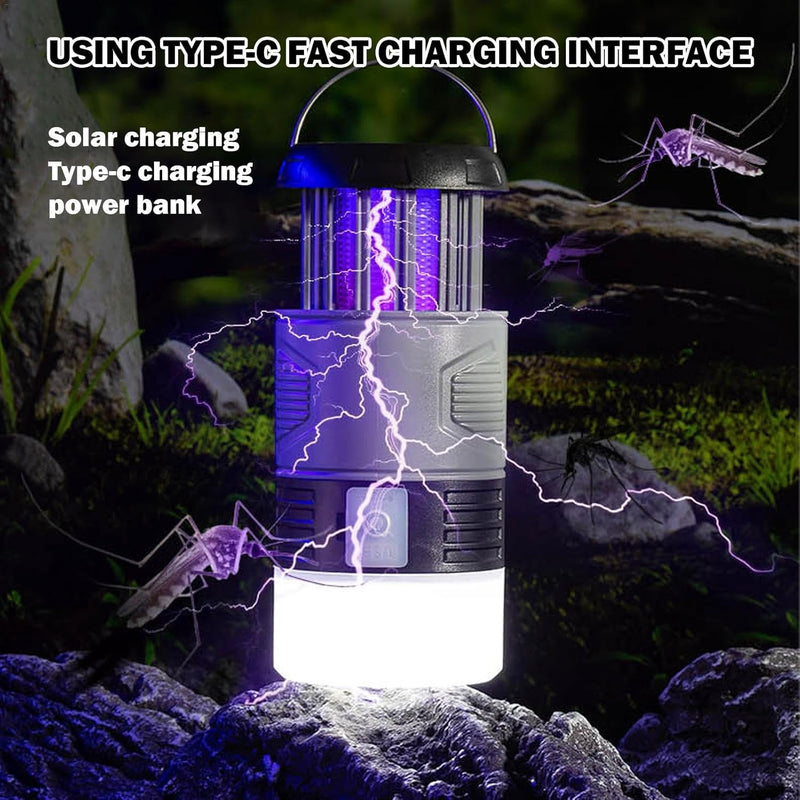 Solar Charging Fly Trap Light with UV Lamp – Zynora