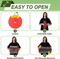 Collapsible Stool with Cushion – SitMax