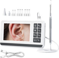 Ear Cleaning Otoscope with 3.9mm Camera and 4.3-Inch HD Screen – Claryon