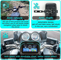 Portable Motorcycle Monitor with 5" (12.7 cm) IPS Screen – RideMate