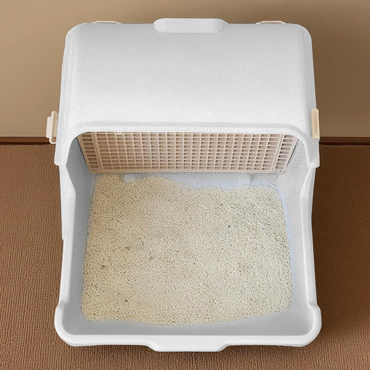 Automatic Odourless Litter Box with Open-Top Design – Felvora