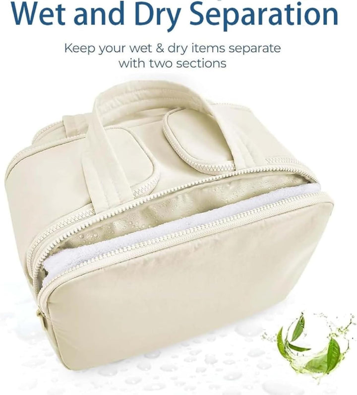 Travel Cosmetic Bag – Large Waterproof Toiletry & Makeup Organizer (4-in-1) – Selvane