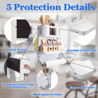 Magnetic Fridge Spice Rack with Paper Towel Holder – Oryden