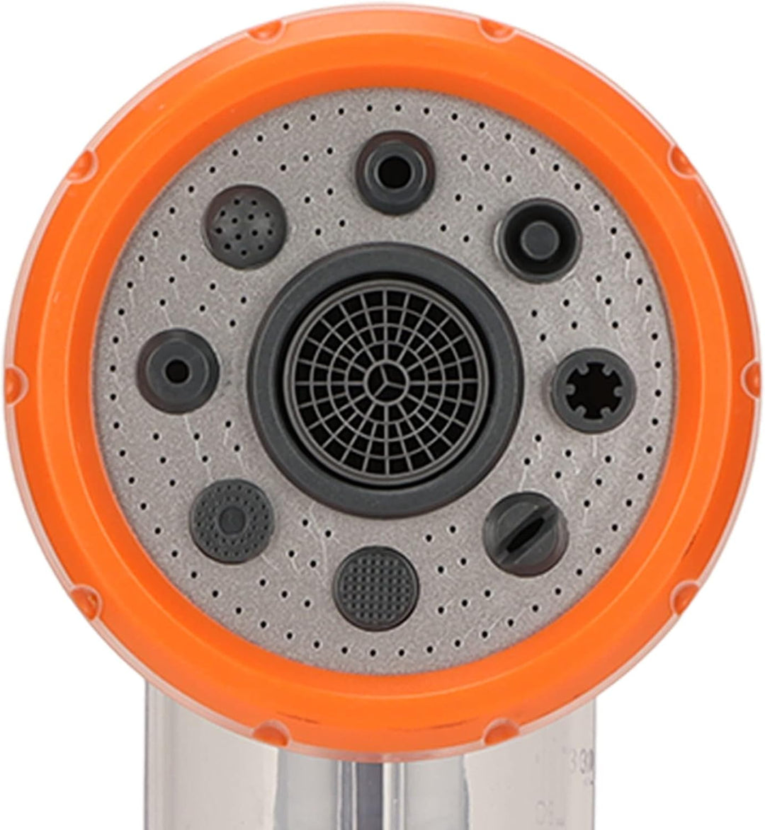 Garden Watering Foam Sprayer 8 Modes High Pressure Hand Shower