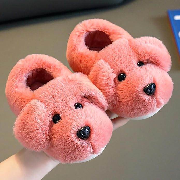 Kids' Slippers with Puppy Design – PuppyPaws