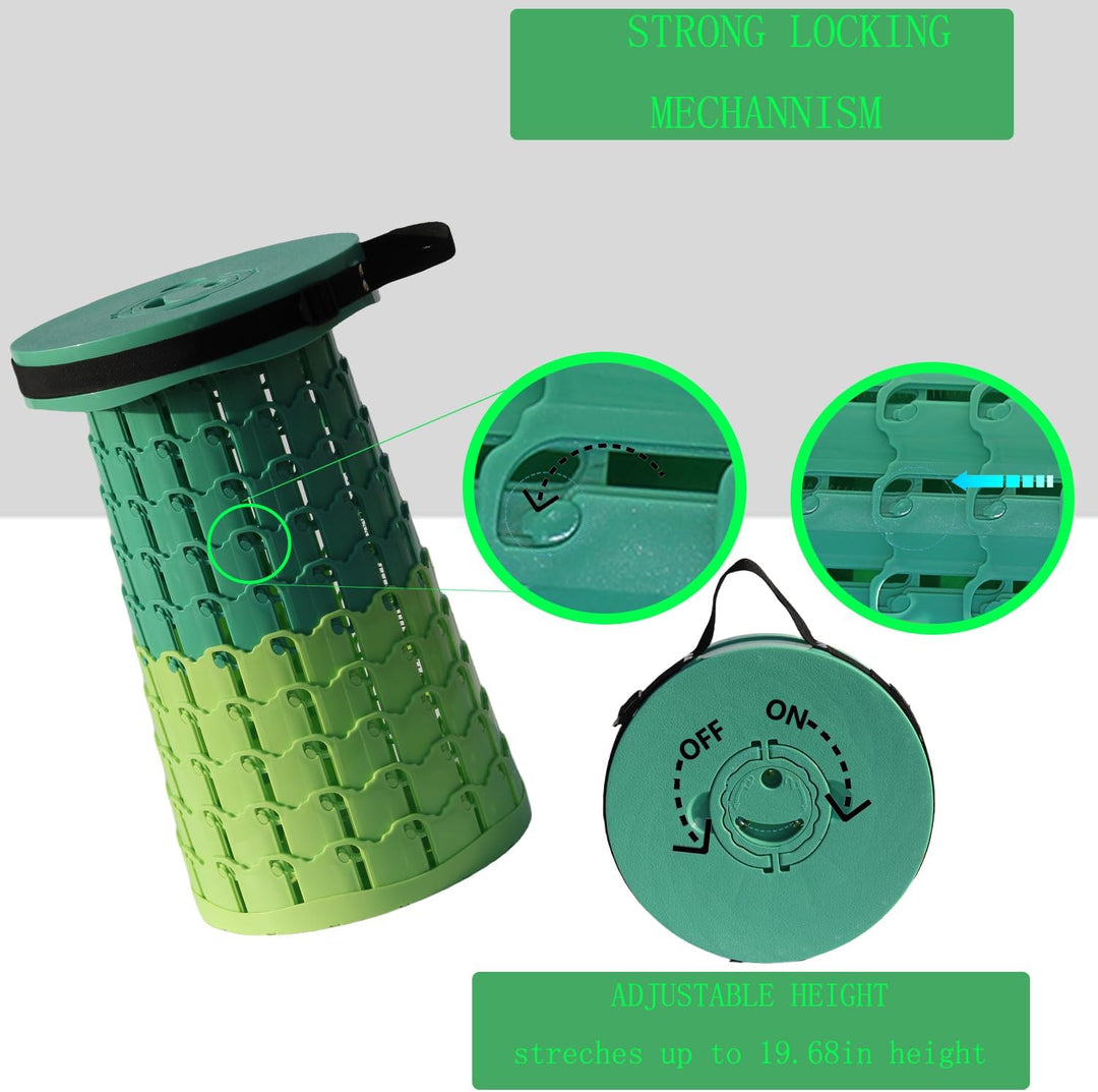 Collapsible Stool with Cushion – SitMax