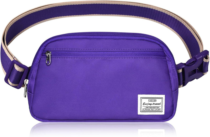 Lightweight Mini Crossbody Waist Bag with Adjustable Strap – Unisex Everyday Pack (1+1 FREE)