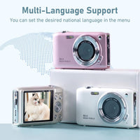 4K Compact Digital Camera with 58MP Photos and 16X Zoom – Lumora