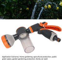 Garden Watering Foam Sprayer 8 Modes High Pressure Hand Shower