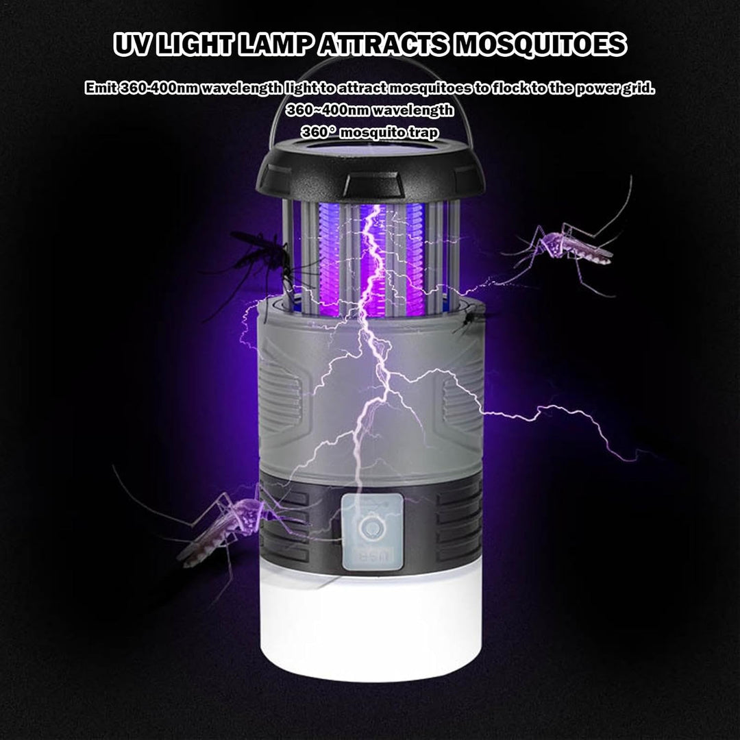 Solar Charging Fly Trap Light with UV Lamp – Zynora