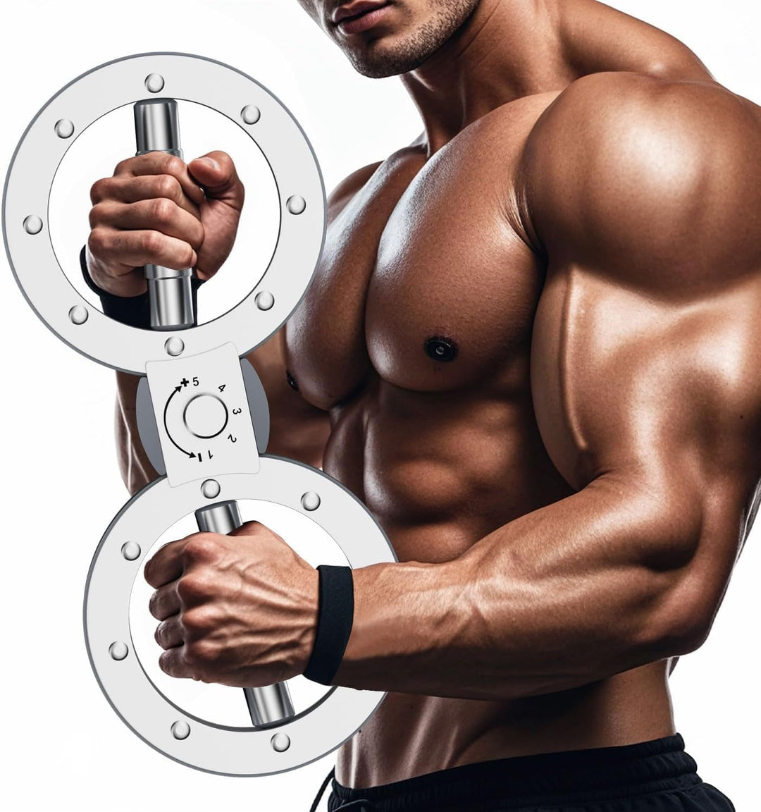 Twister Arm Exerciser with Adjustable 12LB Resistance and 360° Rotation – Zeynor