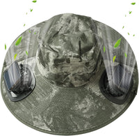 Solar Fan Cooling Hat with UV Protection – Solvoro