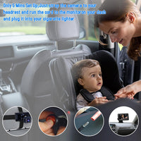 Baby Car Mirror with 1080P Camera & 4.3'' Screen – Solvian