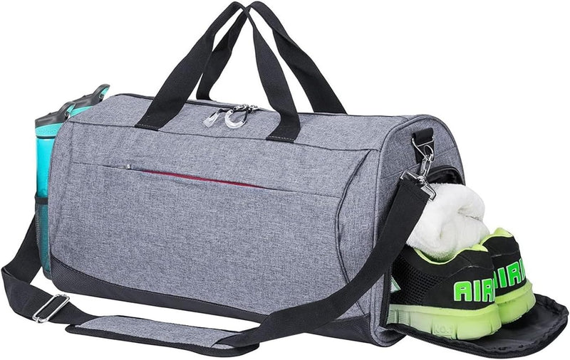 Waterproof 30L Sports Duffel with Shoe Compartment & Wet Pocket – Unisex Gym & Travel Bag
