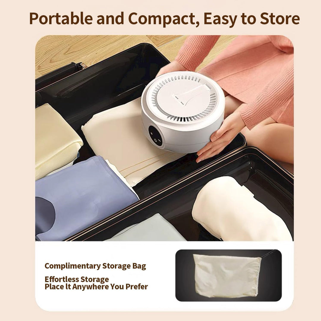 Portable Clothes Dryer with Folding Bag for Small Spaces