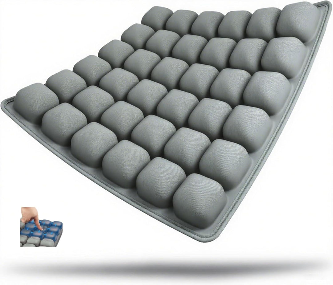Inflatable Travel Seat Cushion with Ergonomic Pressure Relief – AirComfort