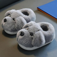 Kids' Slippers with Puppy Design – PuppyPaws