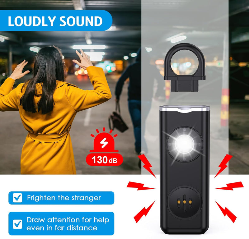 Personal Alarm Keychain 1+1 FREE – Veyora