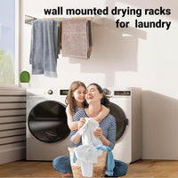 Wall-Mounted Foldable Clothes Drying Rack – DryWall