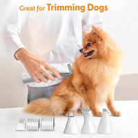 4-in-1 Cordless Pet Grooming Clippers with Nail Grinder – Velporo