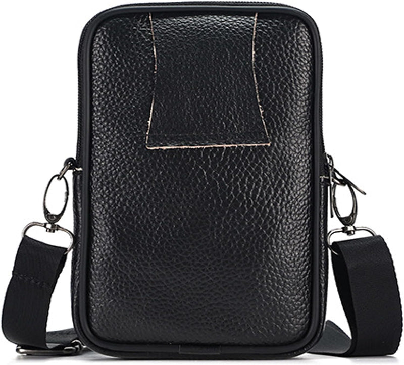 Genuine Leather Multi-Purpose Crossbody & Travel Waist Bag