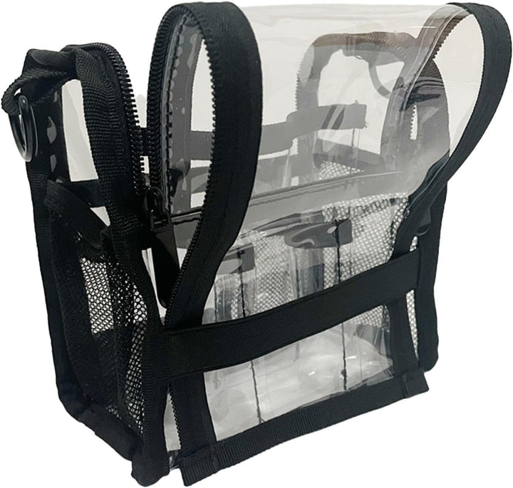 Large Transparent PVC Makeup Bag for Travel & Daily Use – Aveline