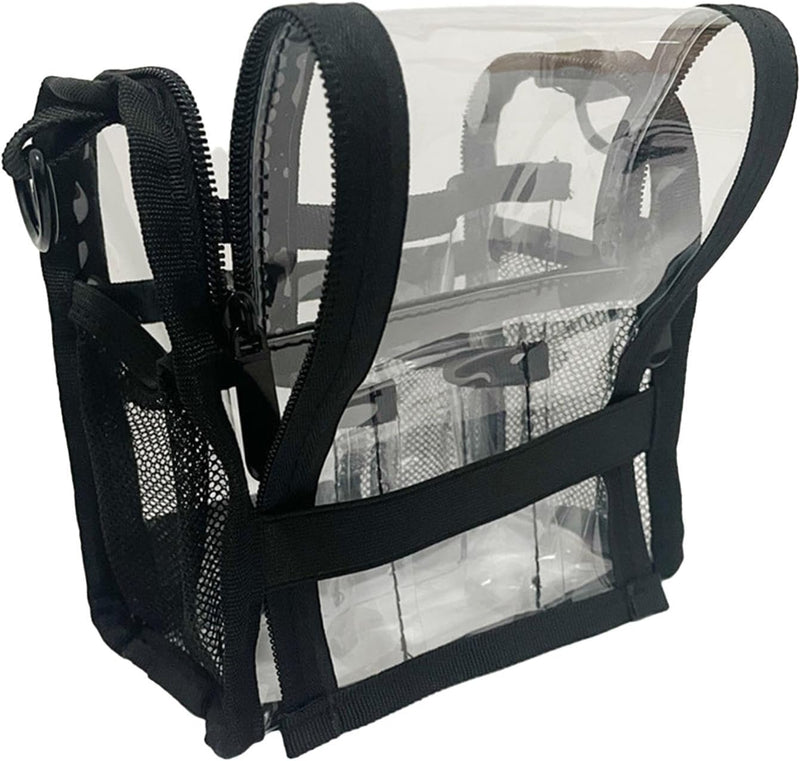 Large Transparent PVC Makeup Bag for Travel & Daily Use – Aveline