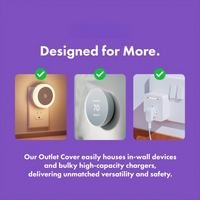 Baby Proof Powerpoint Cover AU Compatible – Zeyvia (1+1 FREE)