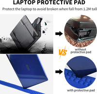 Water-Resistant Travel Laptop Backpack with USB Port & Organised Storage