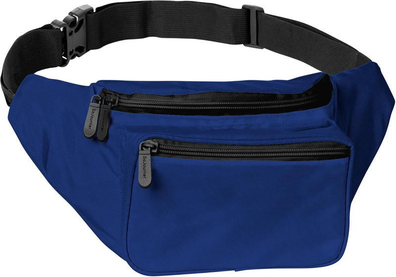 Holographic Bum Bag with Adjustable Strap – Unisex Waist & Festival Pack (1+1 FREE)