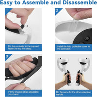 VR Controller Extension Handles for Meta Quest 2 – Kynaro