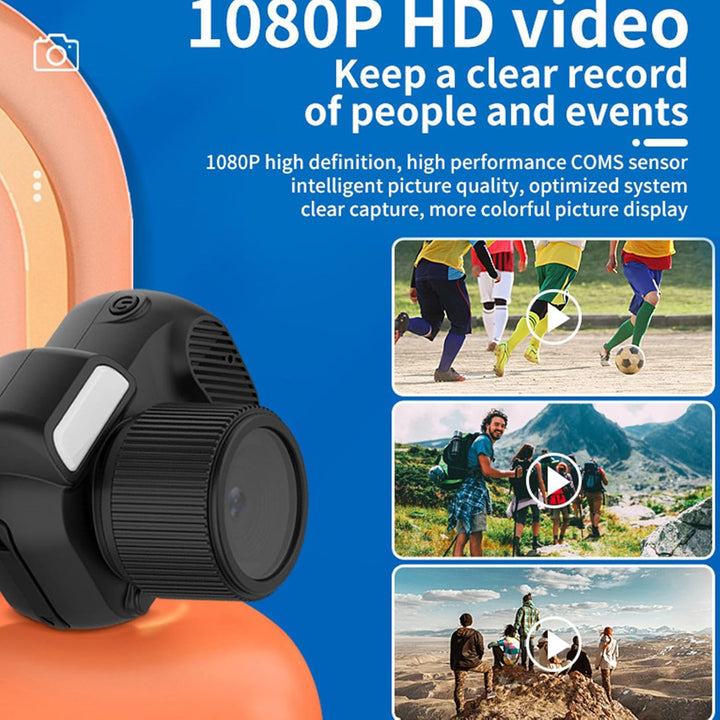 Mini Digital Camera 1080P Colour Screen and 100-Minute Battery – Lurevo (1+1 FREE)