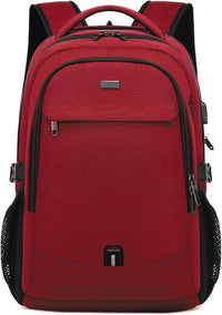Water-Resistant Travel Laptop Backpack with USB Port & Organised Storage