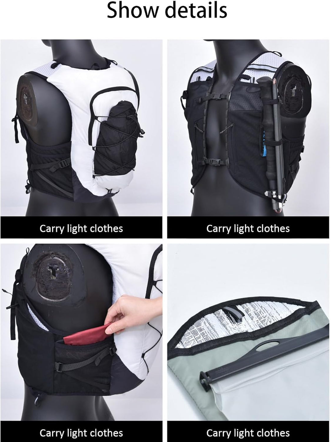 Running Vest Backpack – Lightweight Hydration Pack for Trail & Cycling – Alvory