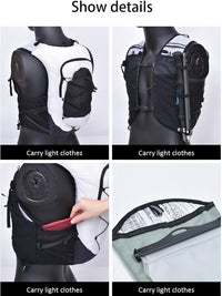 Running Vest Backpack – Lightweight Hydration Pack for Trail & Cycling – Alvory