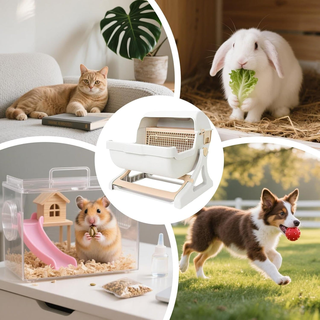 Automatic Odourless Litter Box with Open-Top Design – Felvora