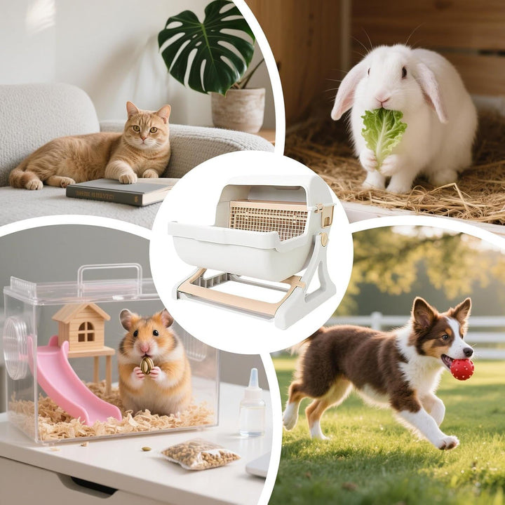 Automatic Odourless Litter Box with Open-Top Design – Felvora