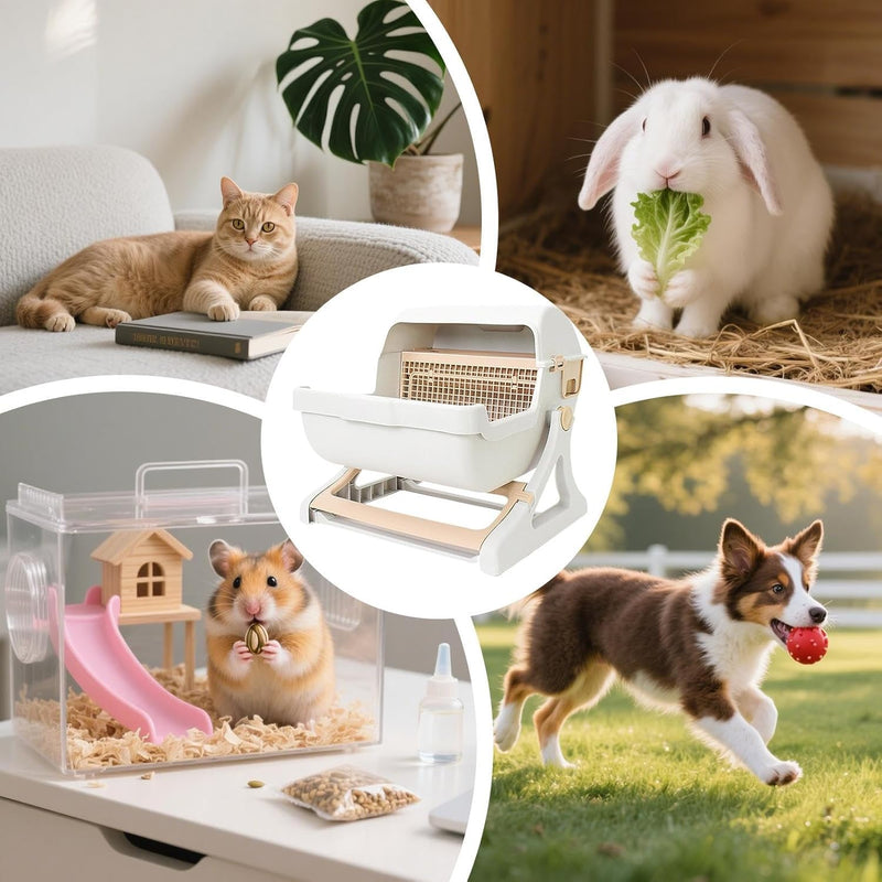 Automatic Odourless Litter Box with Open-Top Design – Felvora