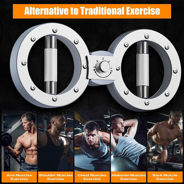 Twister Arm Exerciser with Adjustable 12LB Resistance and 360° Rotation – Zeynor