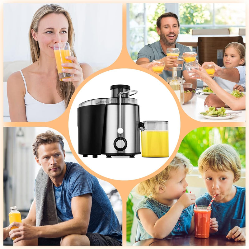 Cold Press Juicer with 3 Speeds – JuicePro