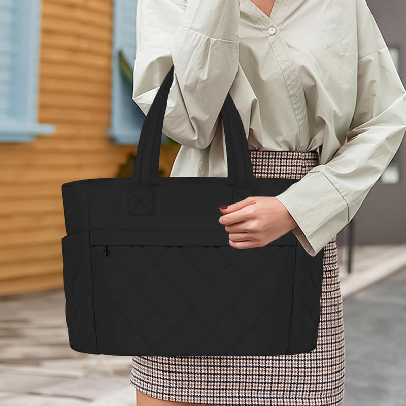 Professional Compartmented Work Bag – Large Capacity Laptop Case – Selvara