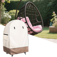 Waterproof Egg Chair Cover with Double Zipper – Solara