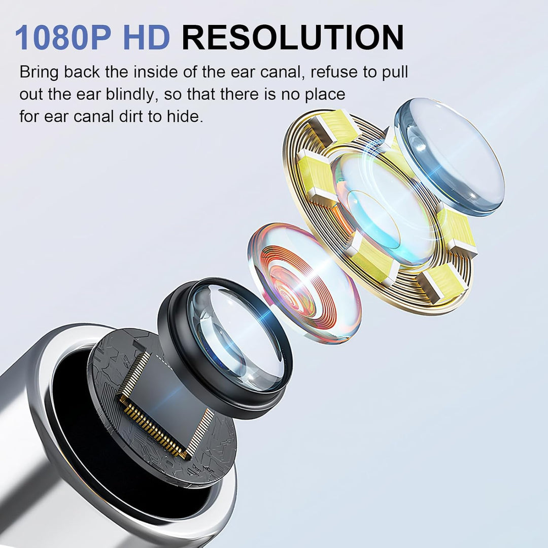 Ear Cleaning Otoscope with 3.9mm Camera and 4.3-Inch HD Screen – Claryon