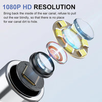 Ear Cleaning Otoscope with 3.9mm Camera and 4.3-Inch HD Screen – Claryon