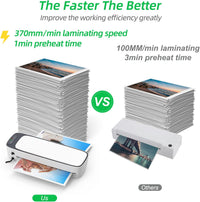 A3 Desktop Laminator Set with Hot & Cold Modes and 6-in-1 Functions – Lexaro