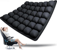 Inflatable Travel Seat Cushion with Ergonomic Pressure Relief – AirComfort