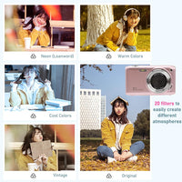 4K Compact Digital Camera with 58MP Photos and 16X Zoom – Lumora