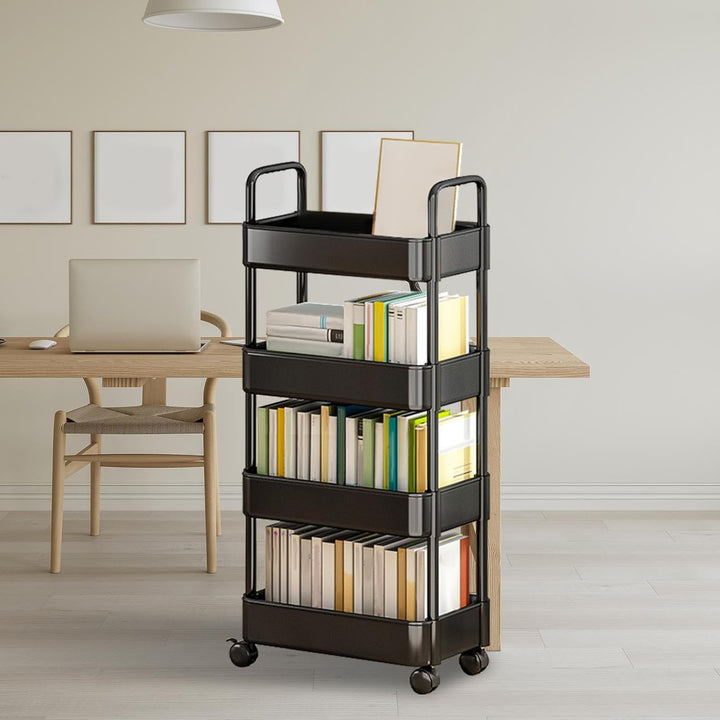 Rolling Utility Cart with Wheels & Handle – Veyora