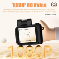Mini Keychain Digital Camera with 1080P Video and Retro Design – Rivoma